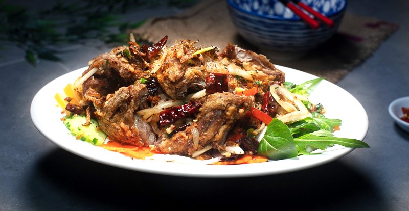 Dish 17: Salt & Pepper Quail (2)