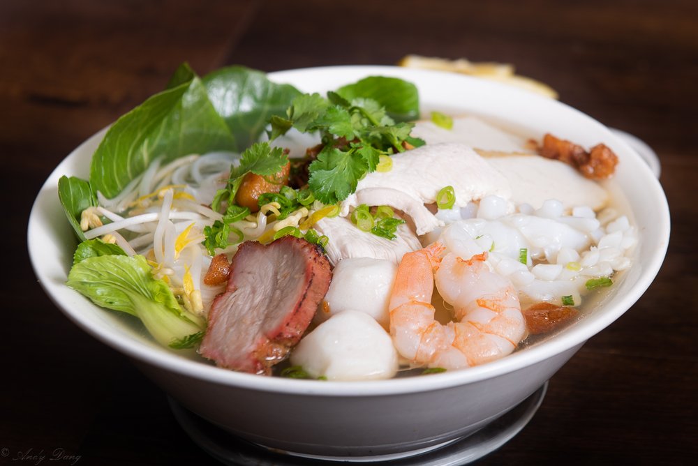 Dish 143: Egg or Rice Noodle Soup with Combination