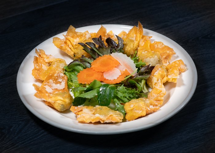 Dish 3: Deep-Fried Prawn Dumplings (8)