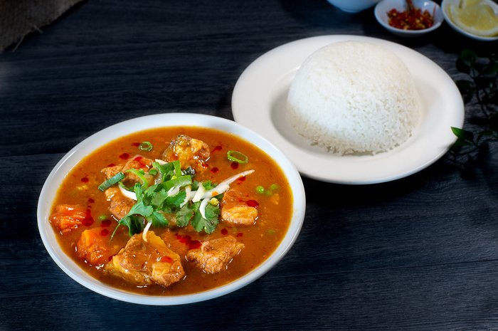 Dish 61: Stewed Beef with Rice