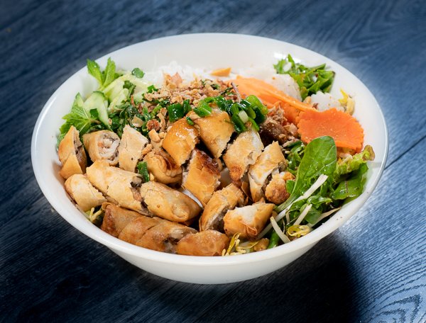 Dish 82: Spring Rolls with Vermicelli & Salad