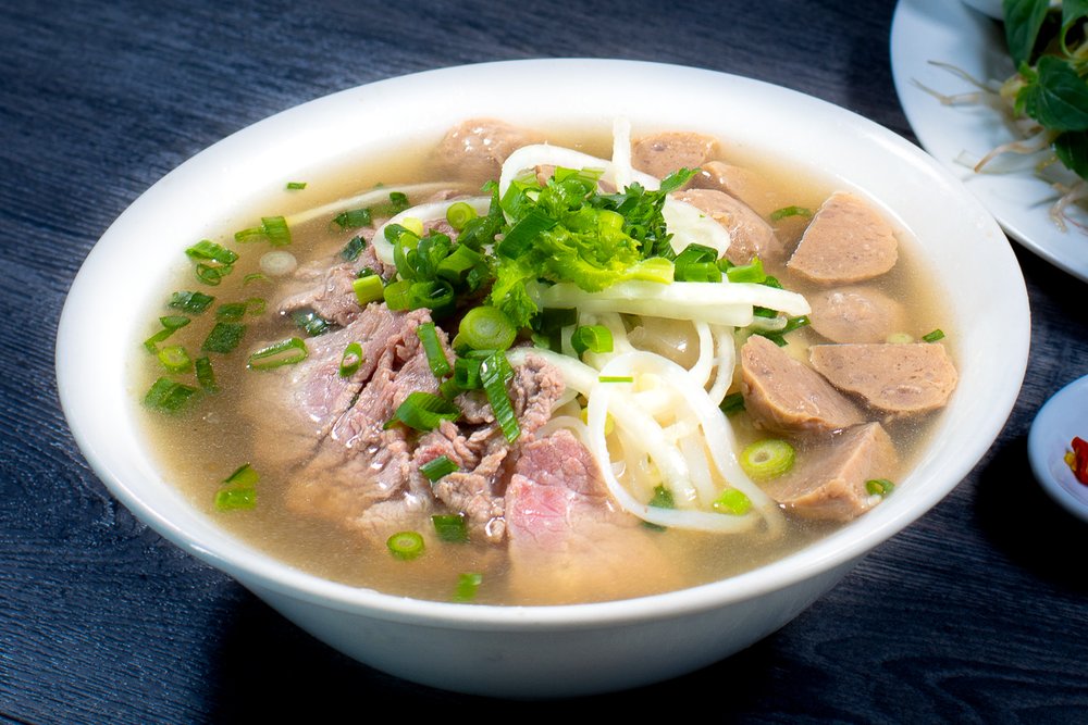 Dish 104: Fresh Sliced Beef & Beef Ball Noodle Soup