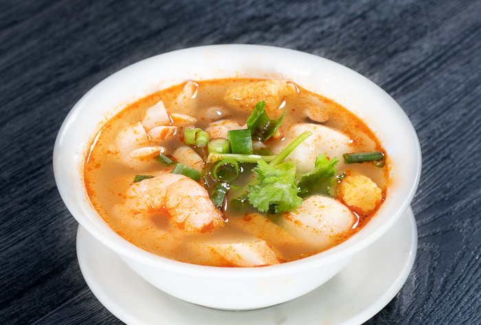 Dish 26: Tom Yum Seafood Short Soup