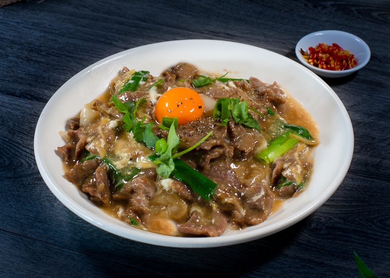 Dish 55: Malaysian-Style Braised Beef/Chicken with Egg Gravy & Rice