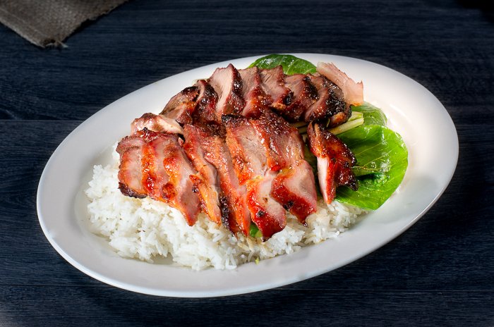 Dish 46: BBQ Pork with Bok Choy & Rice